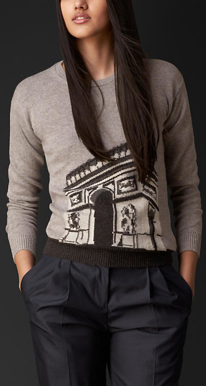 Paris Cashmere Sweatshirt