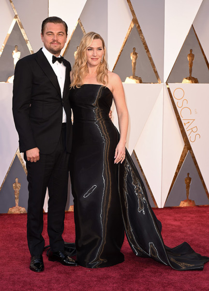 Leonardo and Kate Oscars 2016
