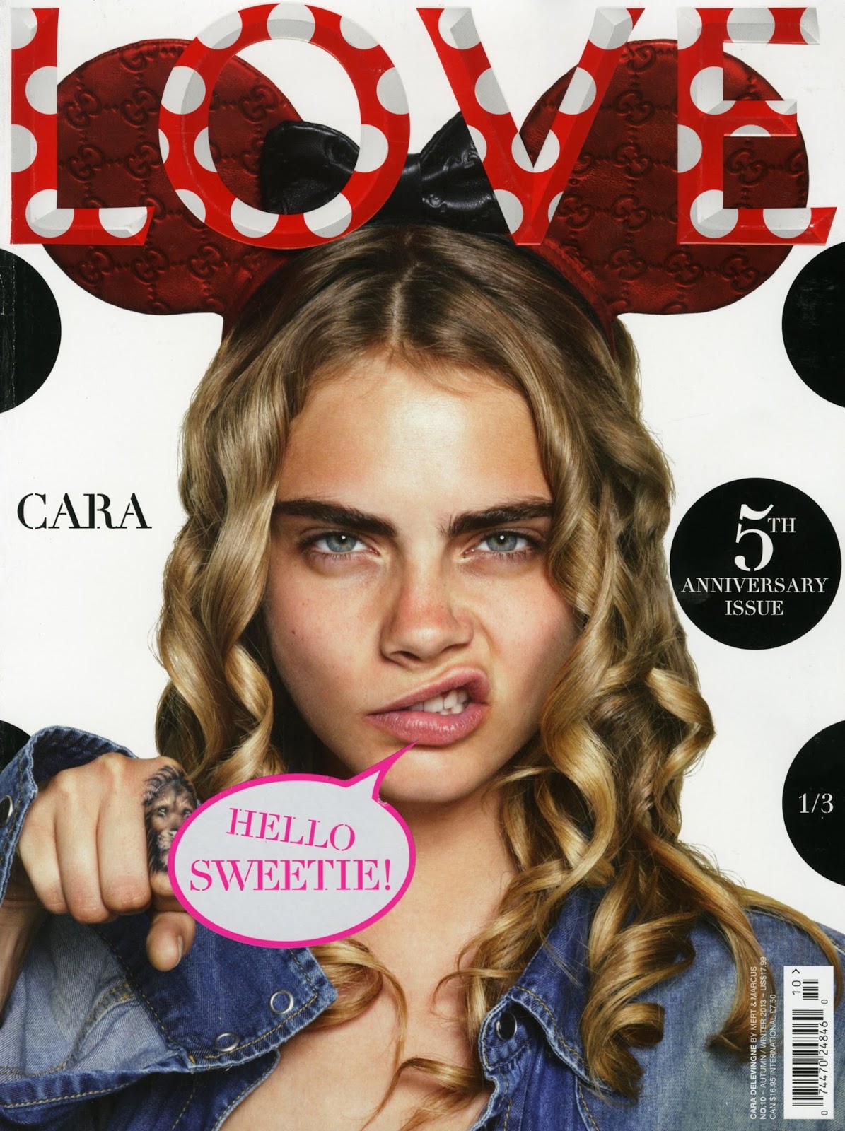 Cara Delevingne is the Newest Contributing Editor of Love Magazine